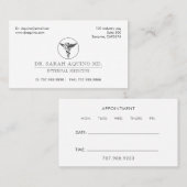 Doktor Visitenkarte (Vorne/Hinten)