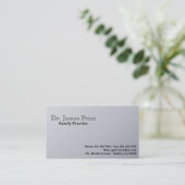 Doktor - Visitenkarten Terminkarte (Stehend Vorderseite)