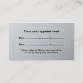 Doktor - Visitenkarten Terminkarte (Rückseite)