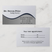 Doktor - Visitenkarten Terminkarte (Vorne/Hinten)