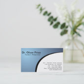 Doktor - Visitenkarten Terminkarte (Stehend Vorderseite)