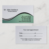 Doktor - Visitenkarten Terminkarte (Vorne/Hinten)