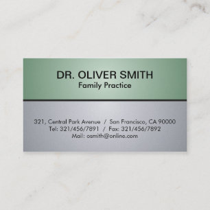 Doktor - Visitenkarten Visitenkarte