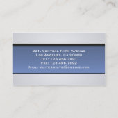 Doktor - Visitenkarten Visitenkarte (Rückseite)