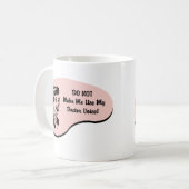 Doktor Voice Kaffeetasse (Vorderseite Links)