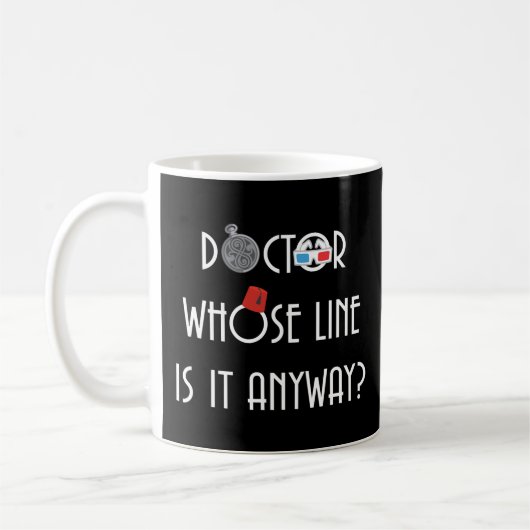 Doktor, von wem die Linie ist Kaffeetasse (Links)