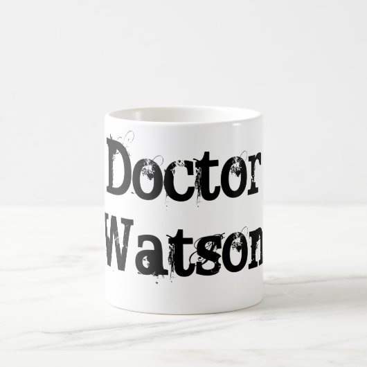 Doktor Watson Kaffeetasse (Mittel)