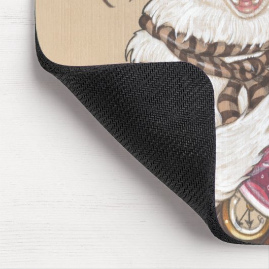 Doktor Weaselhoffer Ferret Mousepad Design (Ecke)