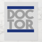 Doktor Weinetikett (Einzelnes Label)