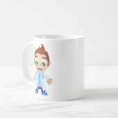 Doktor With Stethoscope Kaffeetasse (Vorderseite Links)