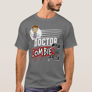 Doktor Zombie bei Nacht 1 T-Shirt