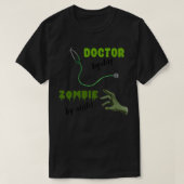 Doktor Zombie bei Nacht 5 T-Shirt (Design vorne)