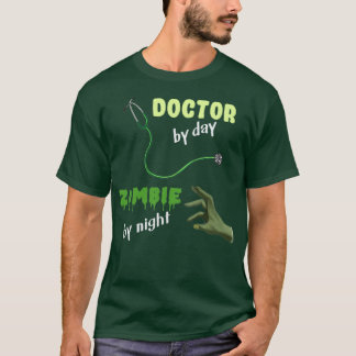 Doktor Zombie bei Nacht T-Shirt