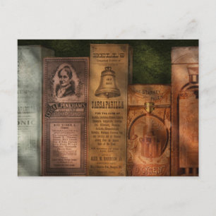 Doktor - Zusammengesetzte Extrakte & Sarsaparilla Postkarte
