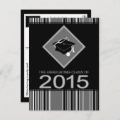 Doktorand 2015 einladungspostkarte (Vorne/Hinten)