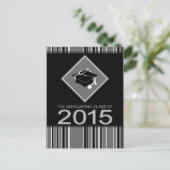 Doktorand 2015 einladungspostkarte (Stehend Vorderseite)