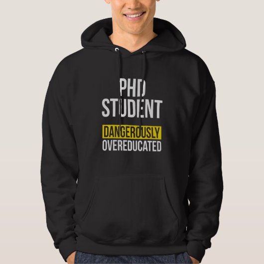 Doktorand Dissertation Doktorat Abschluss 42 Hoodie (Vorderseite)