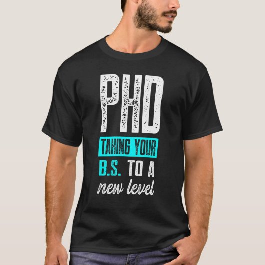 Doktorand Dissertation Doktorat Abschluss 44 T-Shirt (Vorderseite)