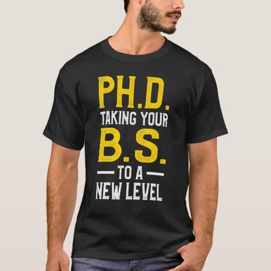 Doktorand Dissertation Doktorat Abschluss 48 T-Shirt (Vorderseite)