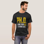Doktorand Dissertation Doktorat Abschluss 9 T-Shirt (Vorne ganz)