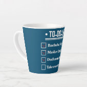 Doktorand Doktorand Dissertation Doktor Grad Milchtasse (Linke Ecke)