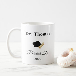 Doktorand Dr. Doktorat Abschluss Geschenk lustig Kaffeetasse