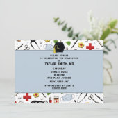 Doktorand Einladung (Stehend Vorderseite)