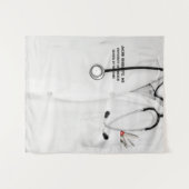 Doktorand Medical School Graduation Party Wandteppich (Vorderseite (Horizontal))