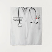 Doktorand Medical School Graduation Party Wandteppich (Vorderseite)