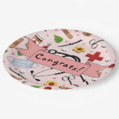 Doktorand Pappteller (Schrägansicht)