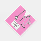 Doktorand Serviette (Ecke)