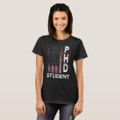 Doktorand Student Dissertation US Amerika Doktorar T-Shirt (Vorne ganz)