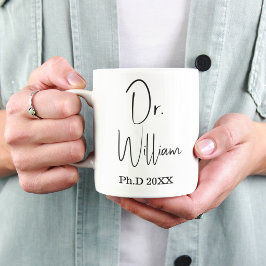 Doktoranden-Abschlussgeschenk Doktorgrad Absolvent Tasse