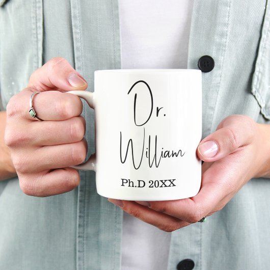 Doktoranden-Abschlussgeschenk Doktorgrad Absolvent Tasse