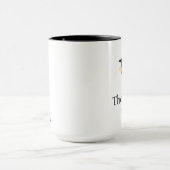 Doktoranden-Abschlussgeschenke, es ist eigentlich Tasse (Zentrum)