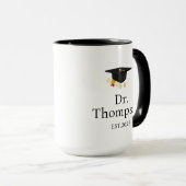Doktoranden-Abschlussgeschenke, es ist eigentlich Tasse (VorderseiteRechts)