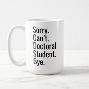 Doktoranden-Definitions-Tasse Doktortitel Abschlus Kaffeetasse