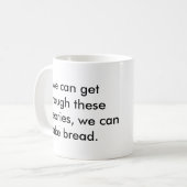 Doktoranden machen das beste Brot Kaffeetasse (Vorderseite Links)