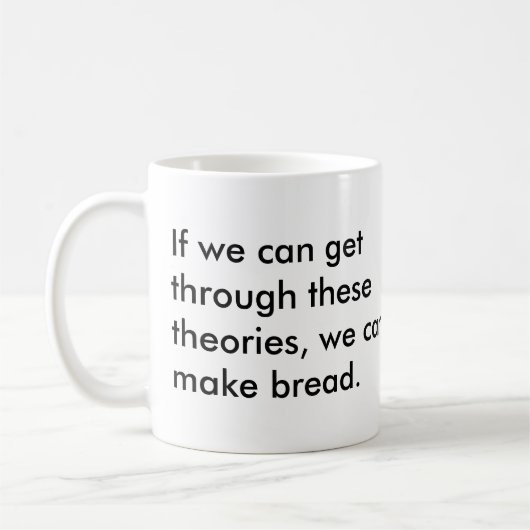 Doktoranden machen das beste Brot Kaffeetasse (Links)
