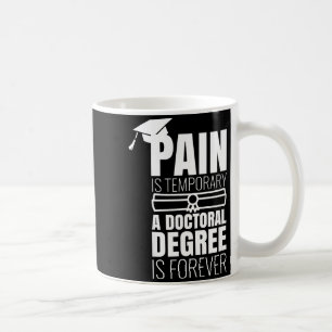 Doktorandenabschlussgeschenk lustiger Doktortitel  Kaffeetasse