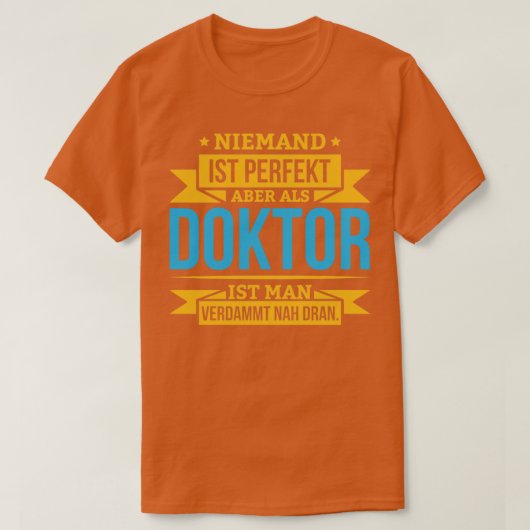 Doktorarbeit an Studenten - Dissertation1 T-Shirt (Design vorne)