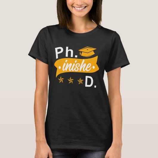 Doktorarbeit Werbeaktion Doktortitel T-Shirt (Vorderseite)