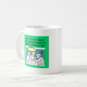 Doktorarzt-Chirurgwitz Kaffeetasse (Vorderseite Links)