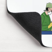 Doktorarzt-Chirurgwitz Mousepad (Ecke)