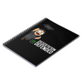 Doktorat Abschluss Dissertation Verteidigung PhD Notizblock (Linke Seite)