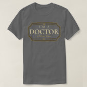 Doktoratsstudium der Bibliothekswissenschaften Dok T-Shirt (Design vorne)