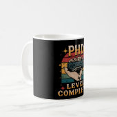 Doktoratsstudium zum Abschluss-Gaming Kaffeetasse (Vorderseite Links)