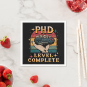 Doktoratsstudium zum Abschluss-Gaming Serviette (Beispiel)