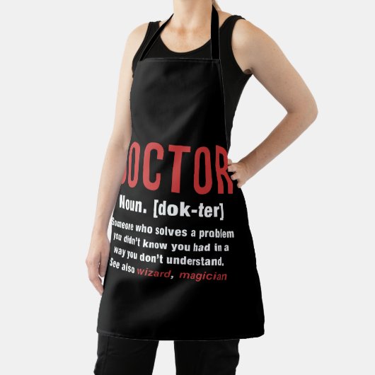 Doktordefinition Schürze (InSitu)