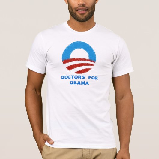 Doktoren For Obama T-Shirt (Vorderseite)